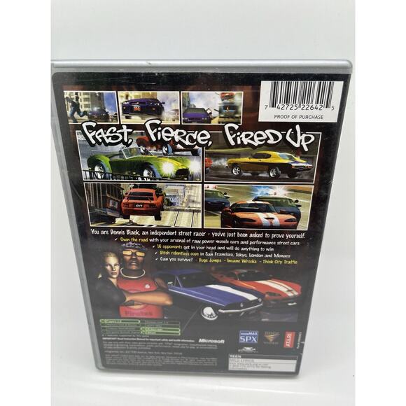 Test Drive Platinum Hits Original Microsoft XBOX Complete - Good Shape - TESTED - Picture 2 of 7